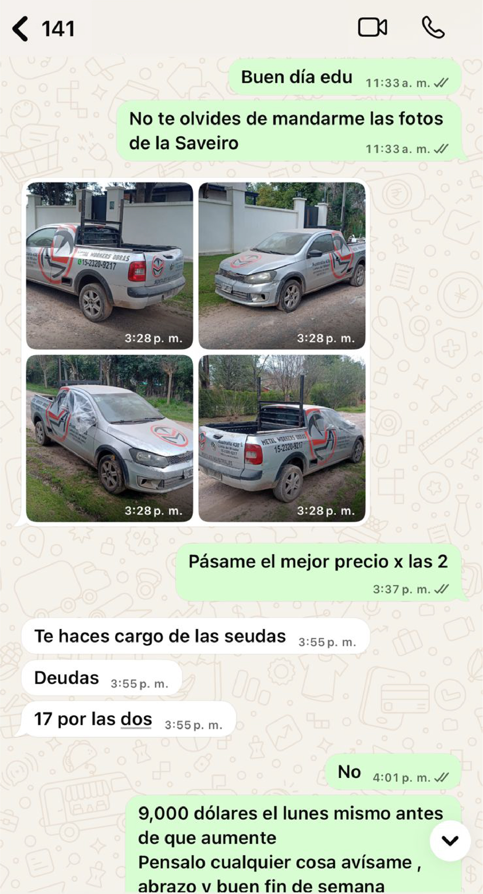 captura whatsapp cliente